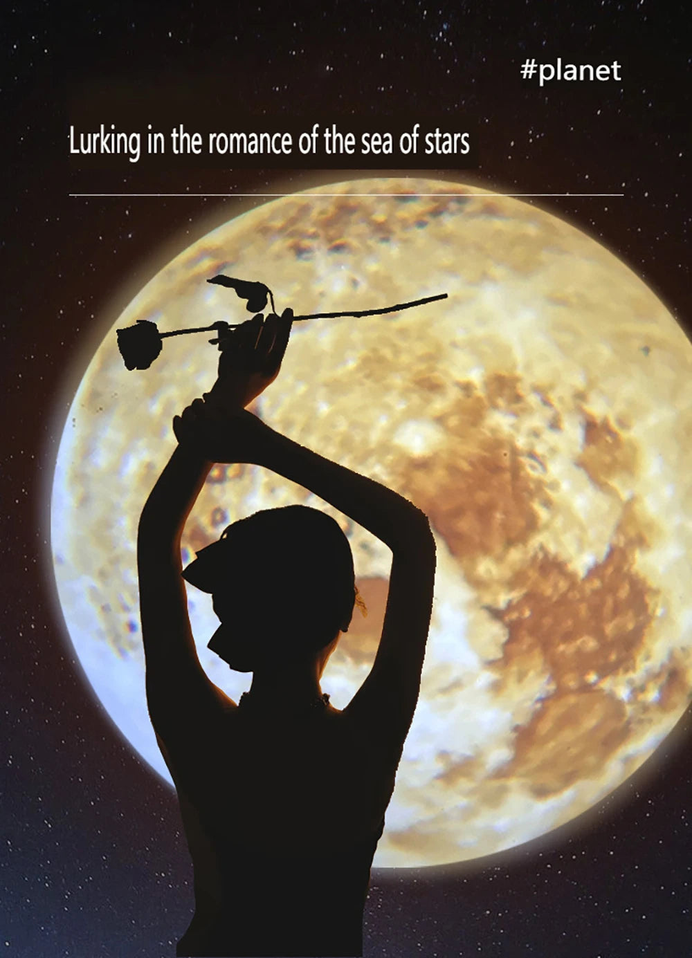 JenovaMoon™ Planet Projection Lamp