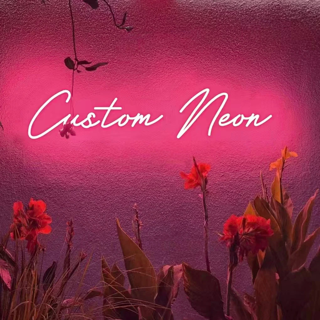 Personalized LED Neon Sign Acrylic Wall Decor