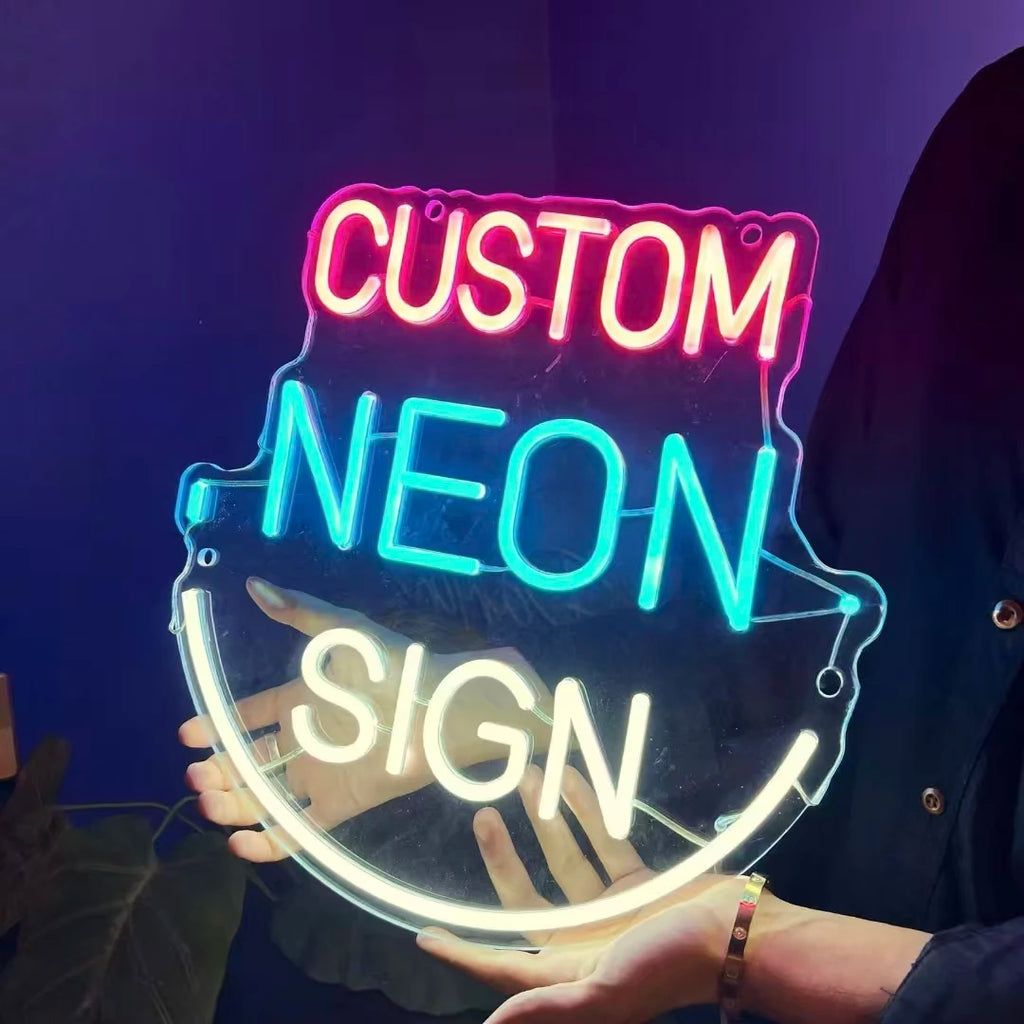 Personalized LED Neon Sign Acrylic Wall Decor