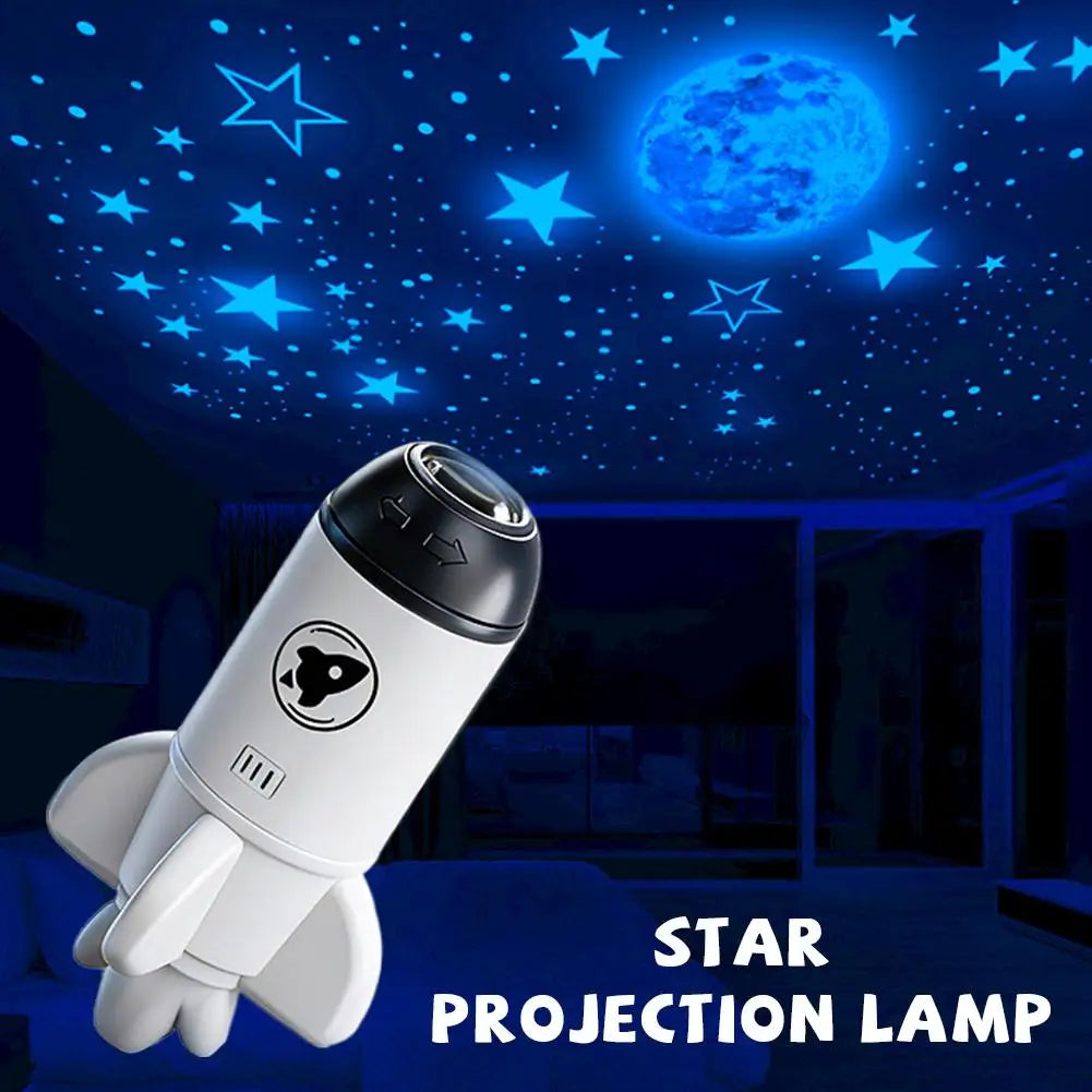 JenovaStar360™ Galaxy Projection Lamp