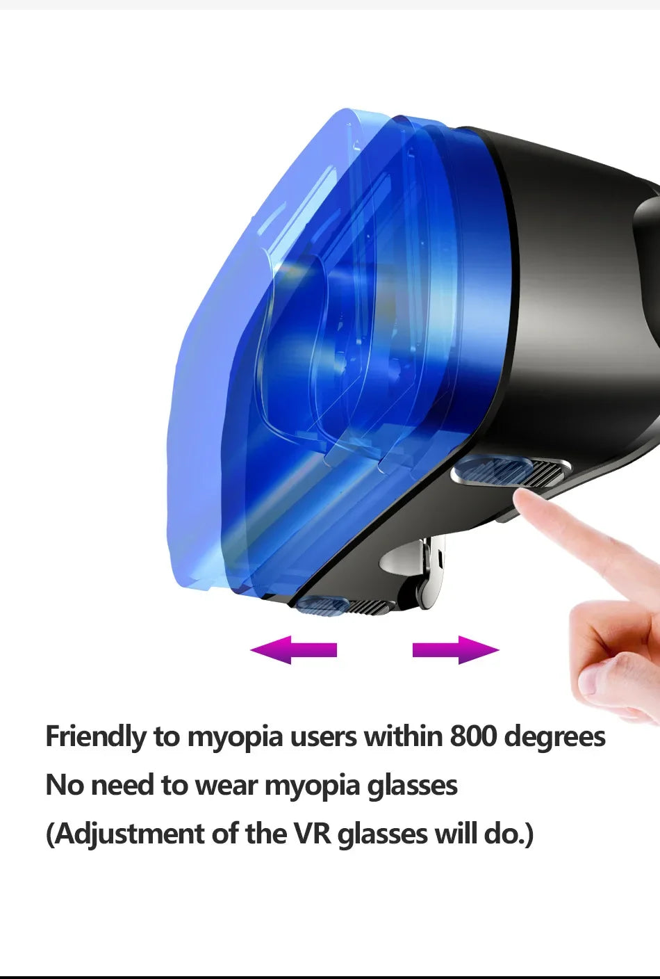 VRG Pro Virtual Reality VR Glasses Headset Devices Viar 3D Helmet Goggles Lenses Smart For Smartphone Cell Phone Mobile Game Set