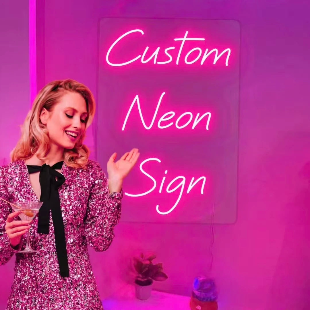 Personalized LED Neon Sign Acrylic Wall Decor