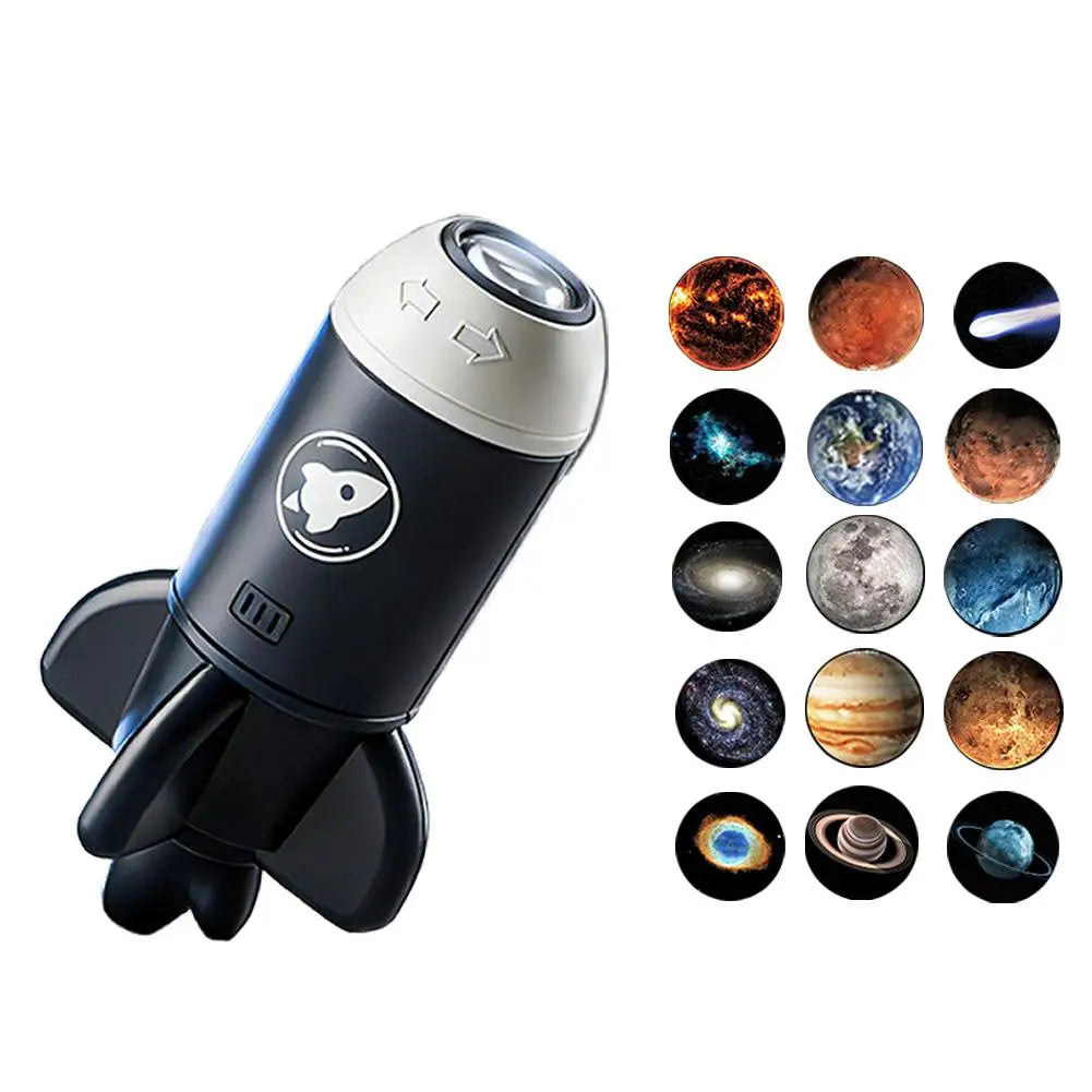 JenovaStar360™ Galaxy Projection Lamp