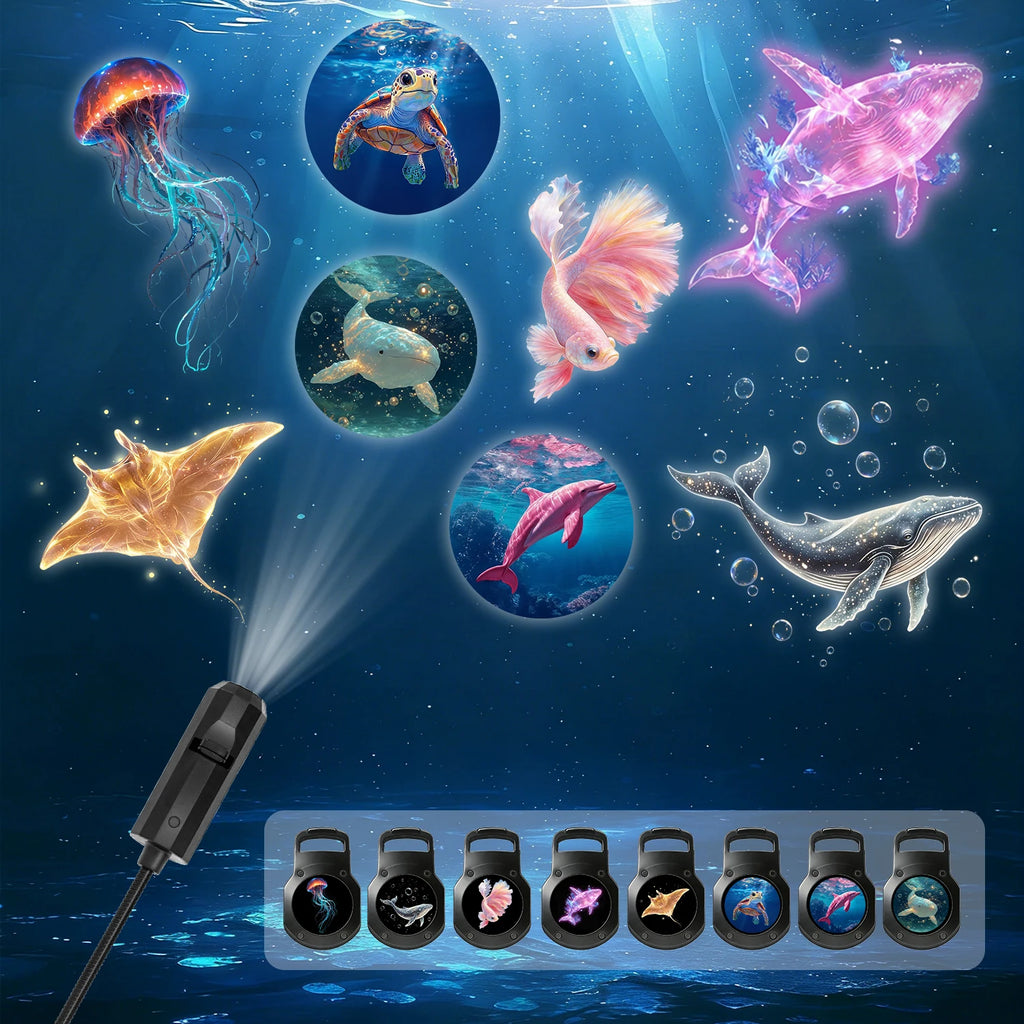 JenovaSeas™ Marine Life Projector Light