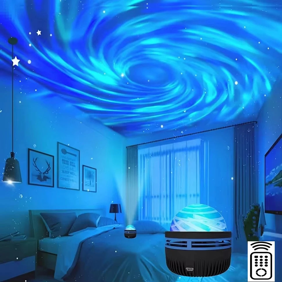 JenovaSwirl™ Galaxy Projector LED
