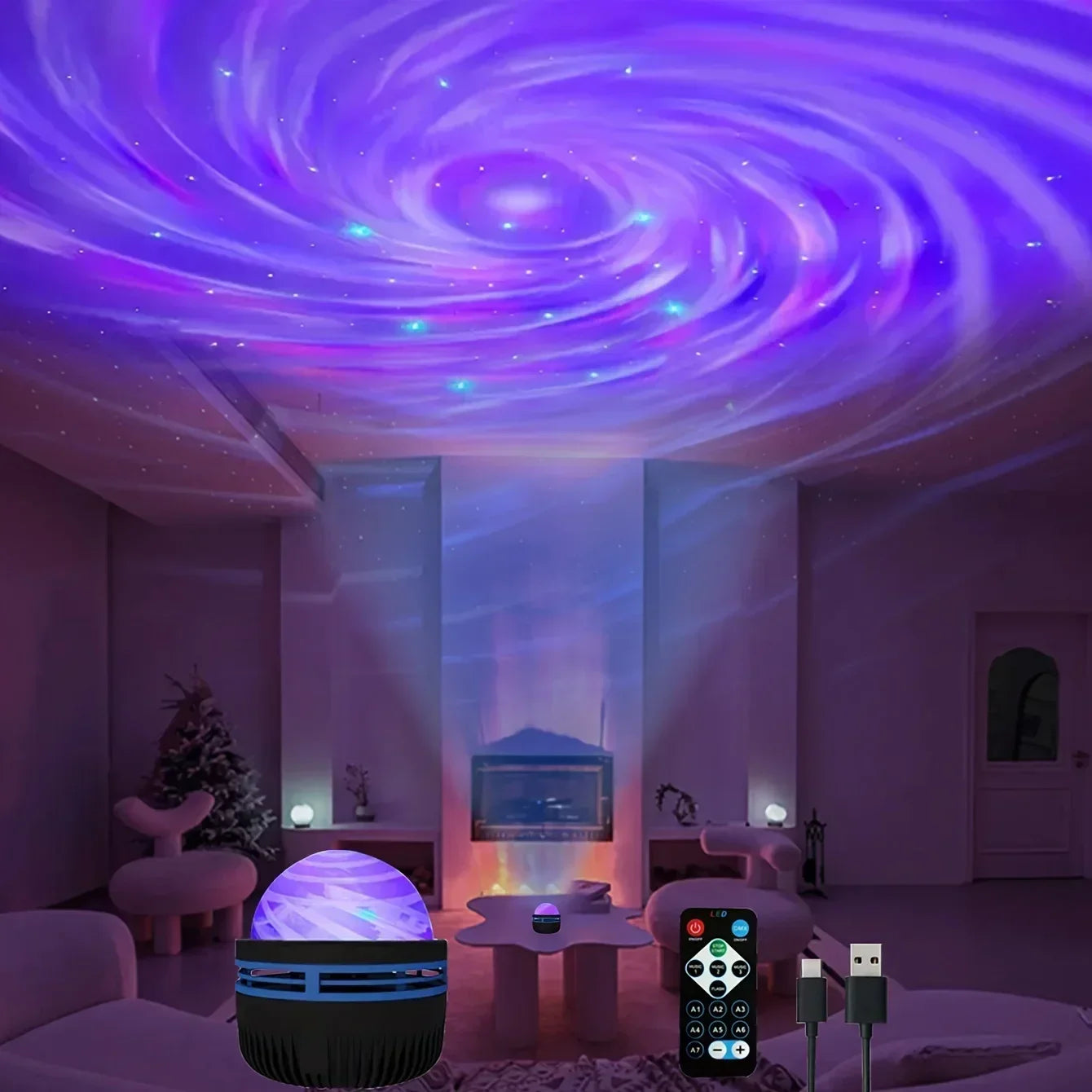 JenovaSky™ Galaxy Projector Light