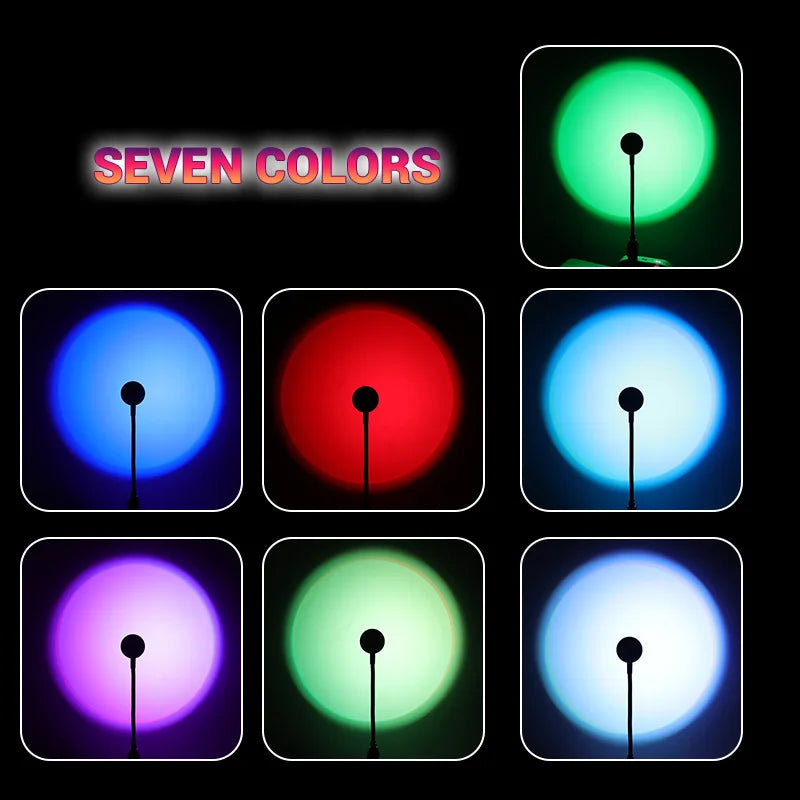 JenovaSun™ Sunset Projection Lamp