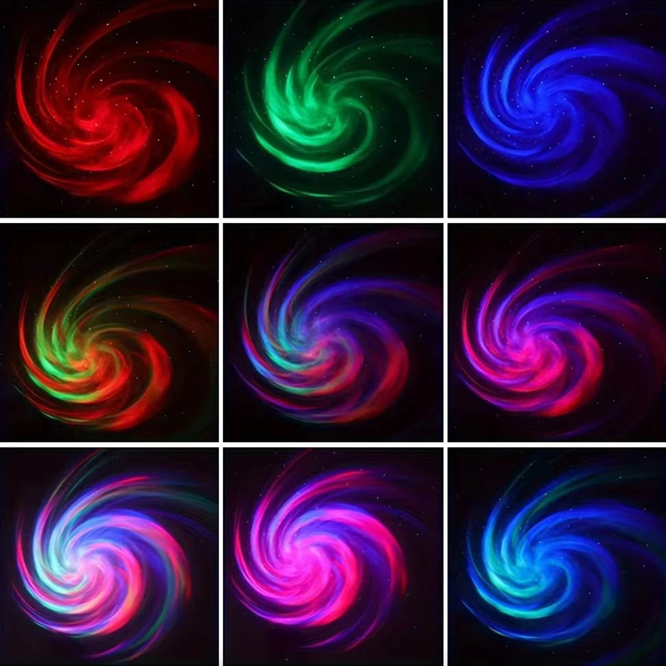 JenovaSwirl™ Galaxy Projector LED