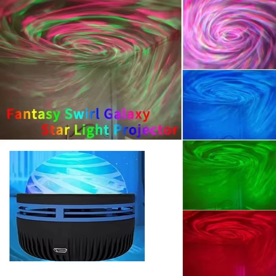 JenovaSwirl™ Galaxy Projector LED