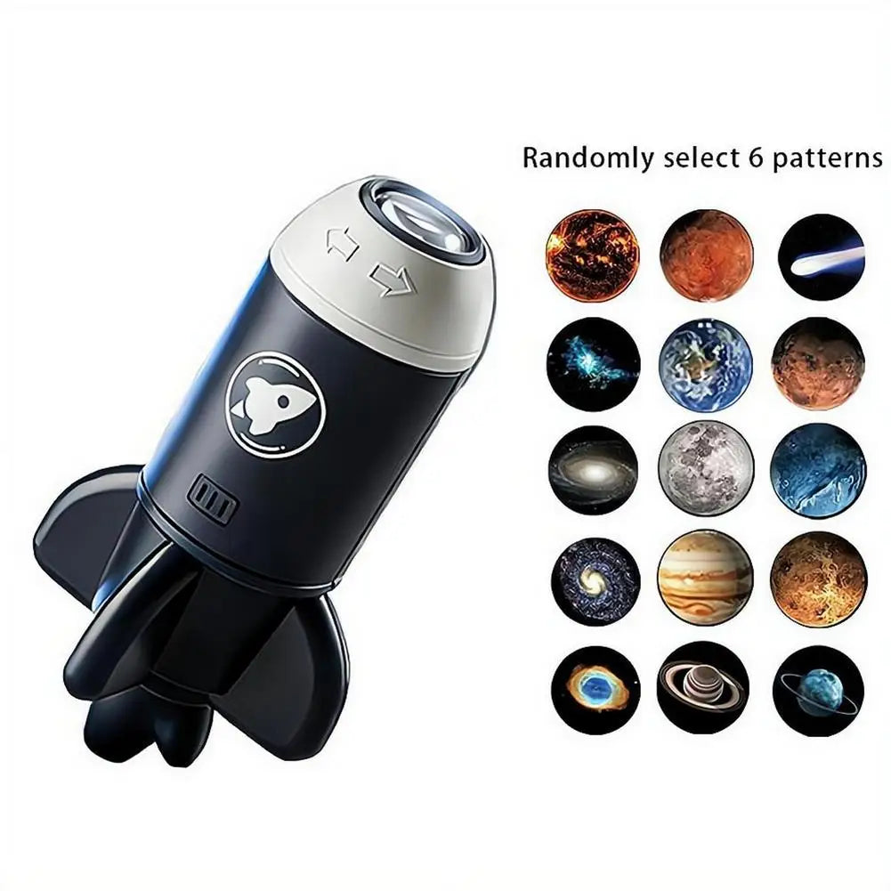 JenovaStar360™ Galaxy Projection Lamp