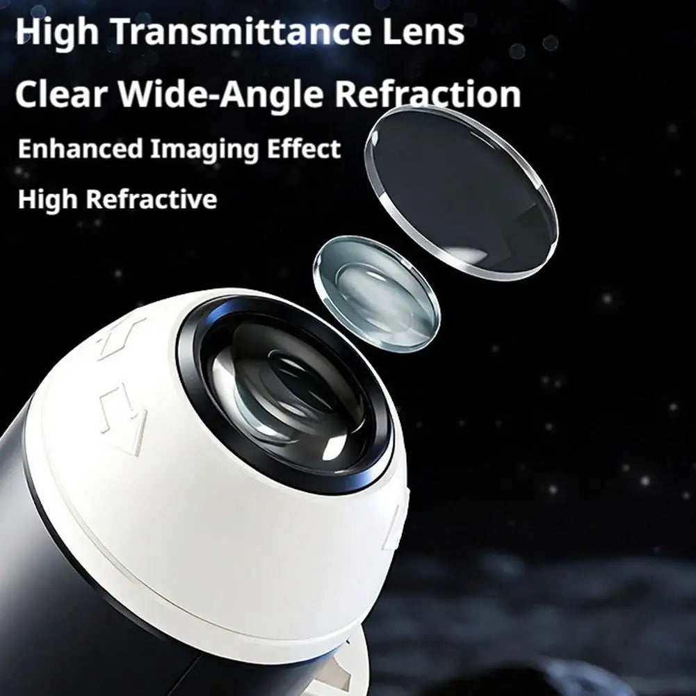 JenovaStar360™ Galaxy Projection Lamp