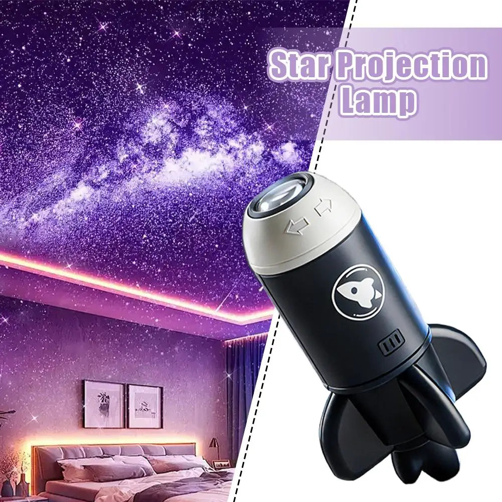 JenovaStar360™ Galaxy Projection Lamp
