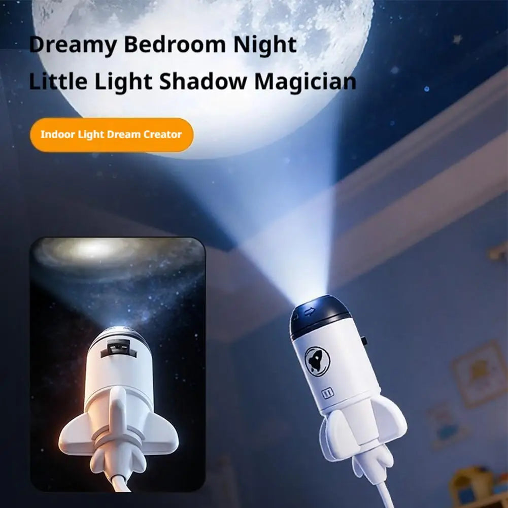 JenovaStar360™ Galaxy Projection Lamp