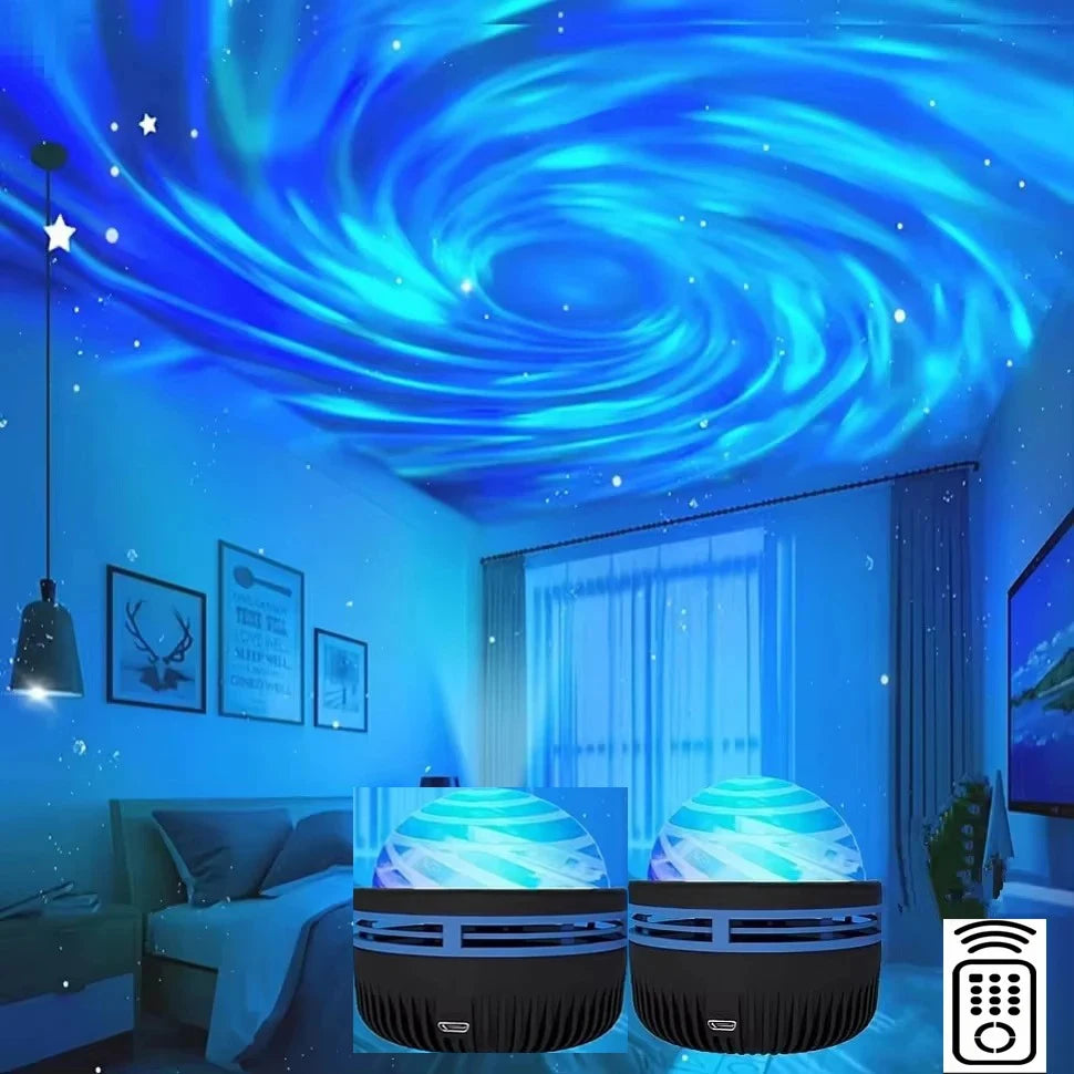 JenovaSwirl™ Galaxy Projector LED